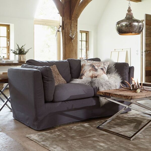 Warm up your winter with a fur throw Walton & Co 170cm Faux Snow Leopard